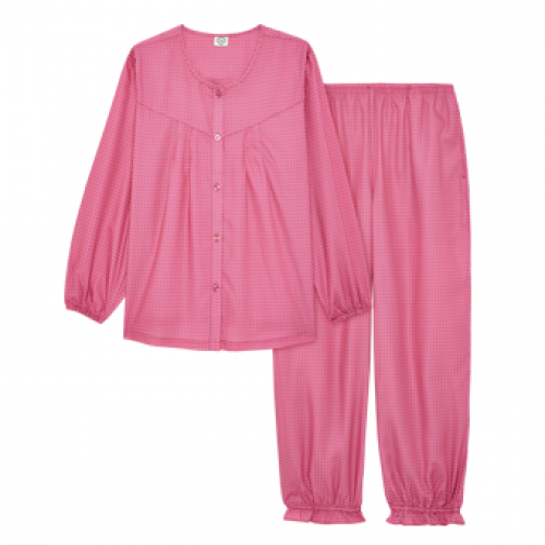 여)긴팔주자나염파자마#K07